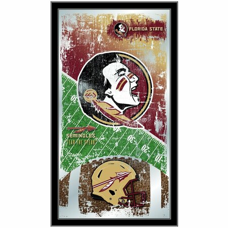 HOLLAND BAR STOOL CO Florida State 15" x 26" Football Mirror MFtblFlorSt